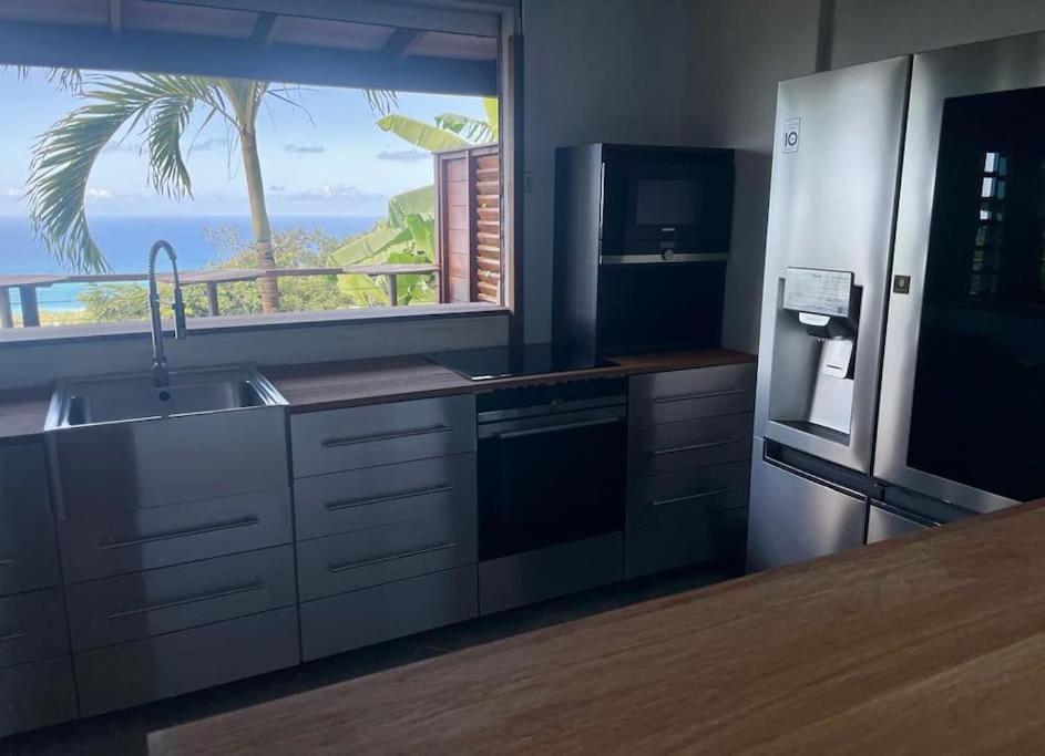 Appartamento Location Open Sky Deshaies Esterno foto